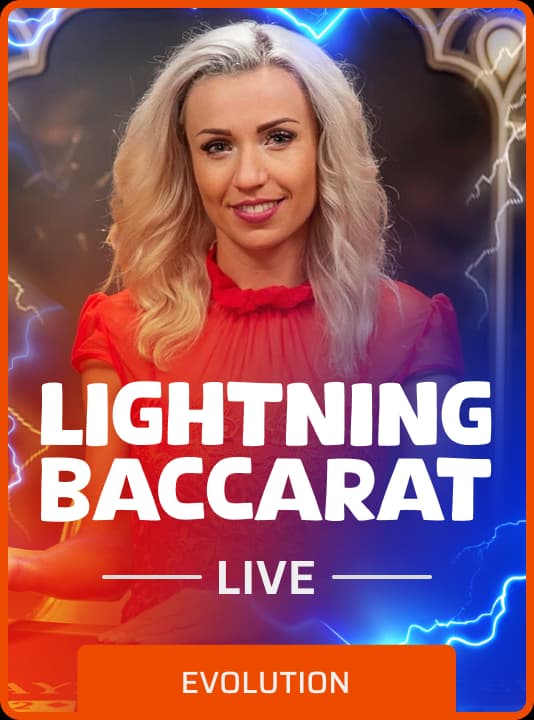 Lightning Baccarat slider thumbnail
