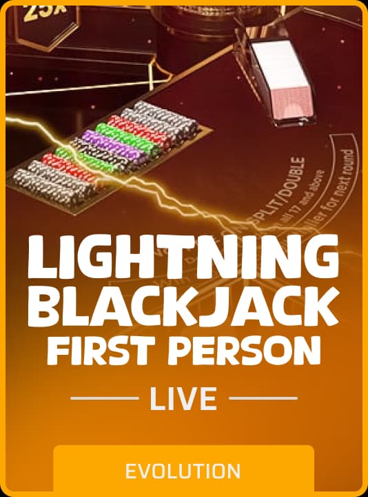 First Person Lightning Blackjack slider thumbnail
