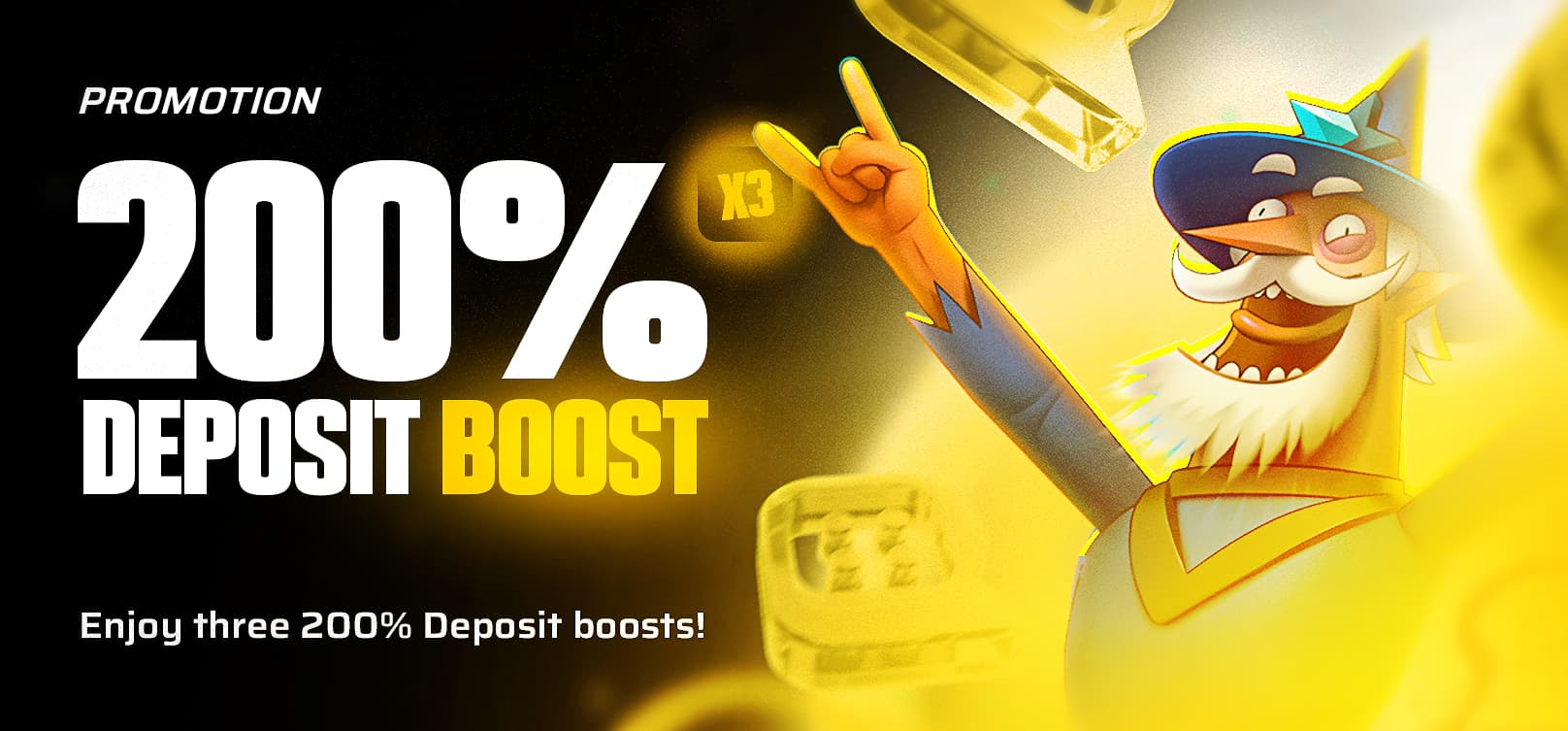 200% Deposit Bonus